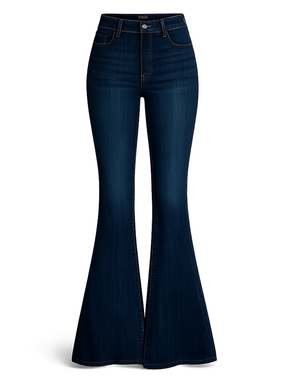 NWT Judy Blue High Waist Pull On Super Flare Jeans Dark Wash Size 9/29
